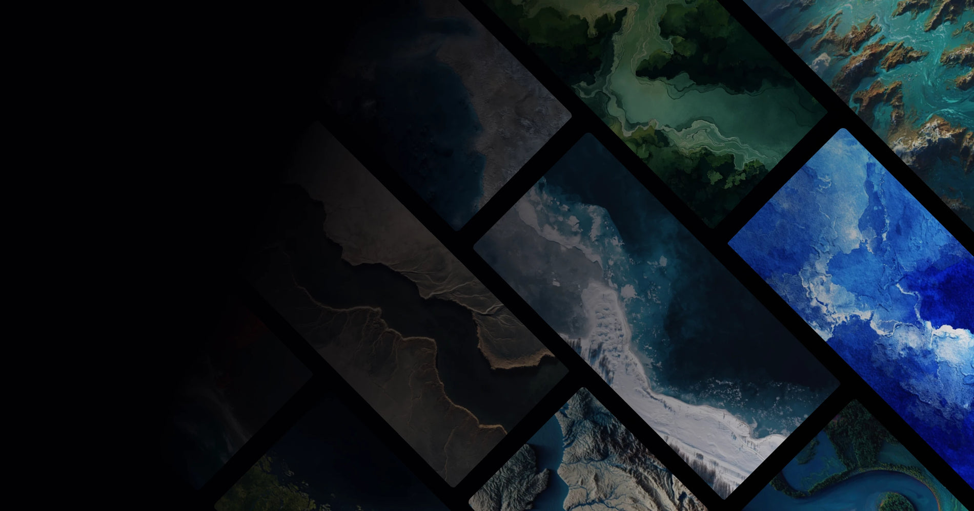 A Symphony of Rivers and Landscapes – Earth’s Natural Artistry