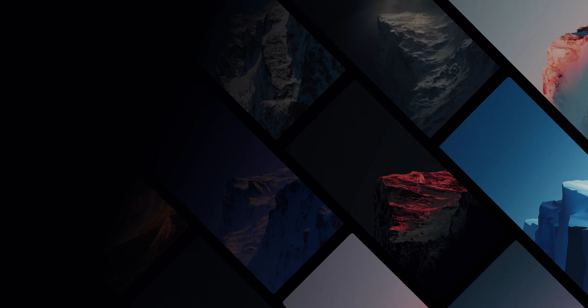 Mountain Majesty at Dawn and Night: A Visual Poem of Nature’s Stillness