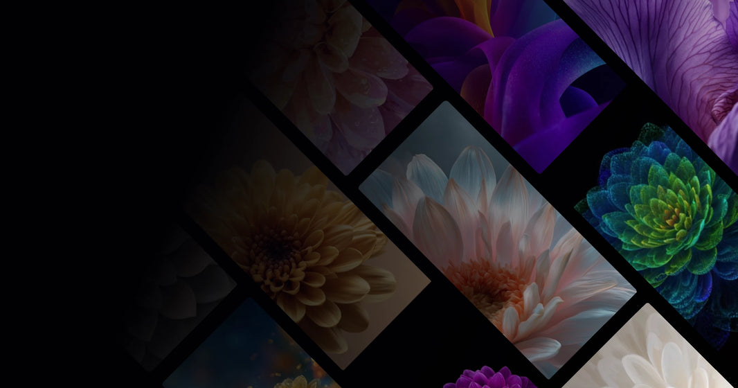 Floral Forms: A Fusion of Natural Beauty and Digital Elegance