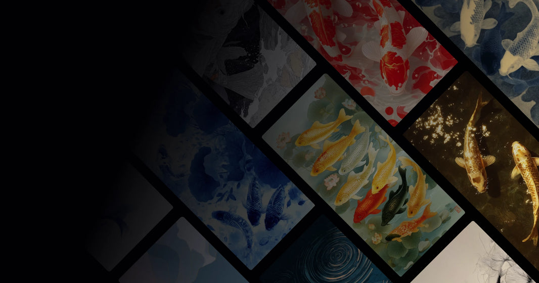 Koi Fish Art: Elegant Symbolism in Modern Design