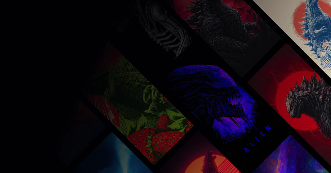 Godzilla and Alien: Dark Fantasy Monster Art Collection