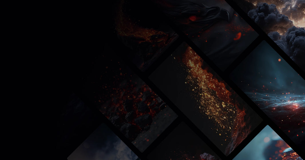 Lava and Stardust: Nature's Raw Power in Visual Form