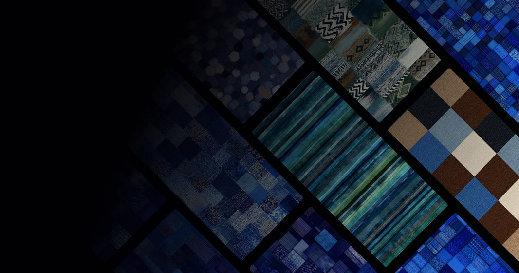 Indigo Textile Artistry: Handcrafted Patterns Meets Contemporary Style