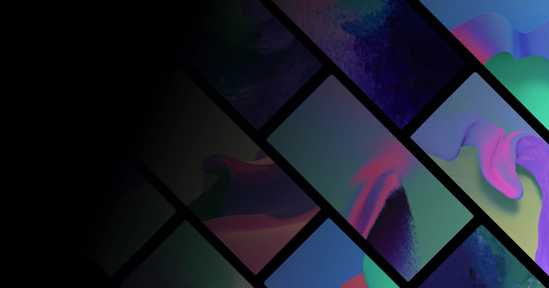 Flowing Color Forms: A Visual Exploration of Emotion and Design