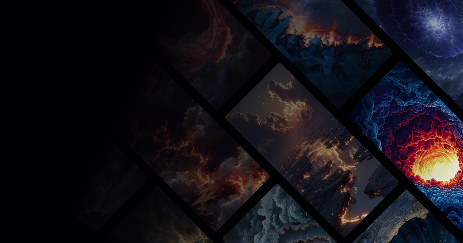 Celestial Energy Vortex and Cosmic Rings – Ethereal Visual Experience