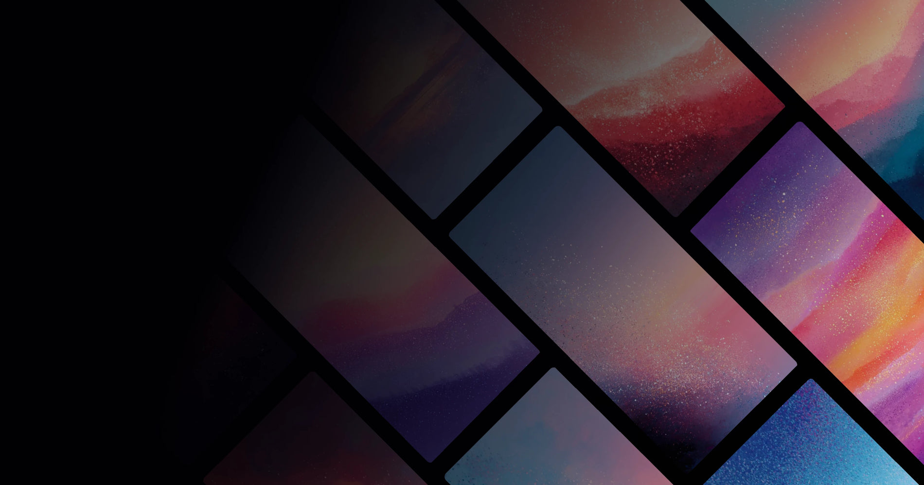 Dreamlike Digital Skies with Soft Glitter and Pastel Horizons