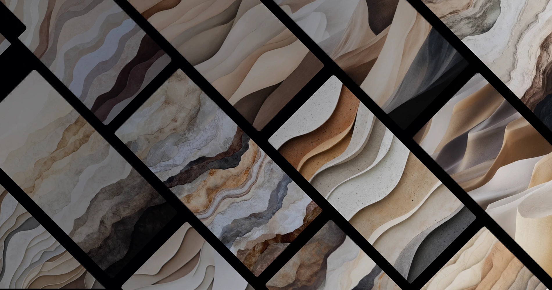 Layered Earth Forms: A Minimalist Study in Natural Rhythms and Geological Time