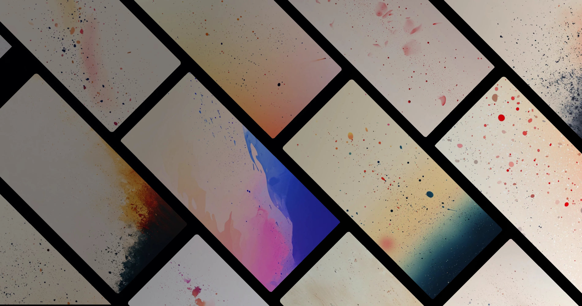 Emotional Color Flow Art: Abstract Aesthetic for Mindful Living