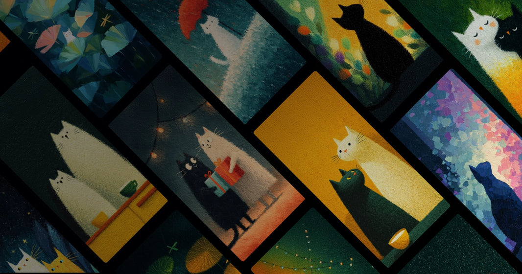 Cats in Quiet Moments – Artistic Scenes of Companion Cats Rainy Days and Warm Light