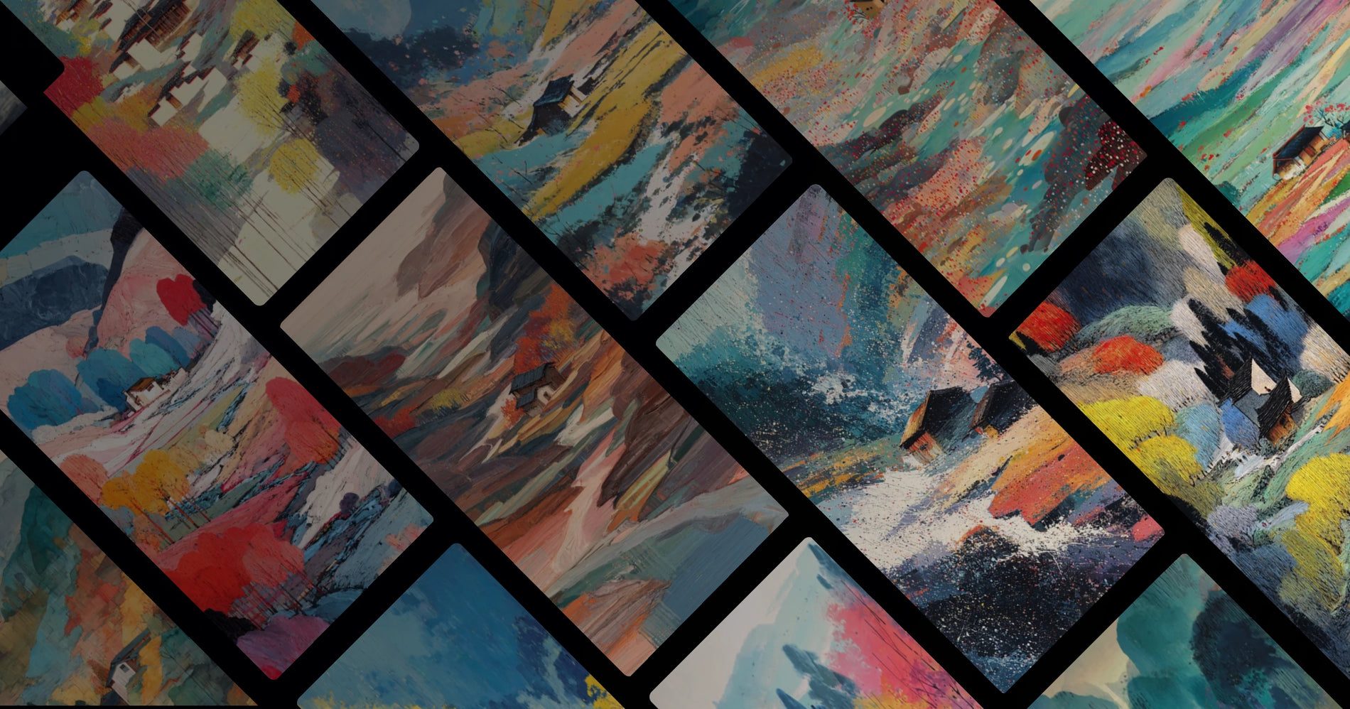 Seasonal Mountain Retreats: Artistic Landscapes of Quiet Harmony and Natural Beauty