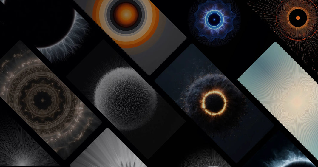 Ring of Light – Abstract Cosmic Art Inspired by Digital Energy and Universal Patterns