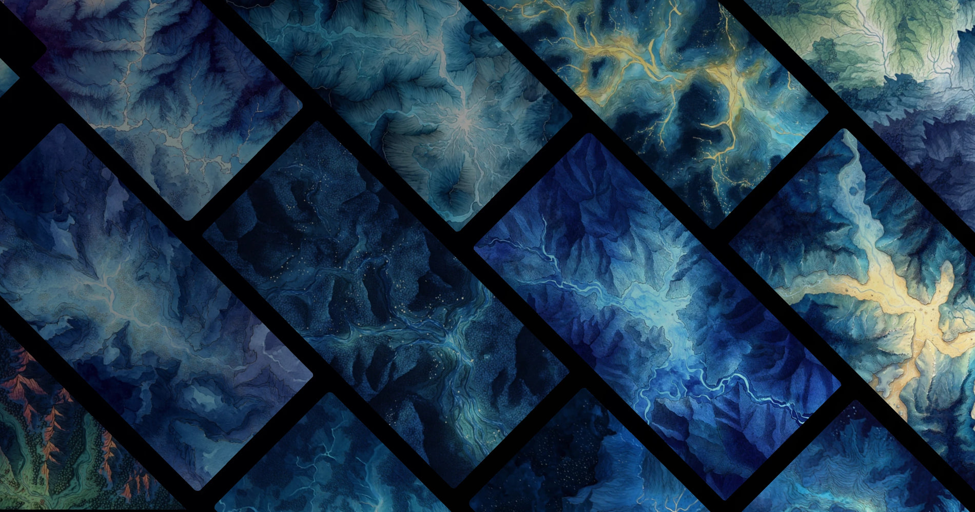 The Quiet Power of Natural Veins: Rivers, Mountains, and Earth's Hidden Rhythms