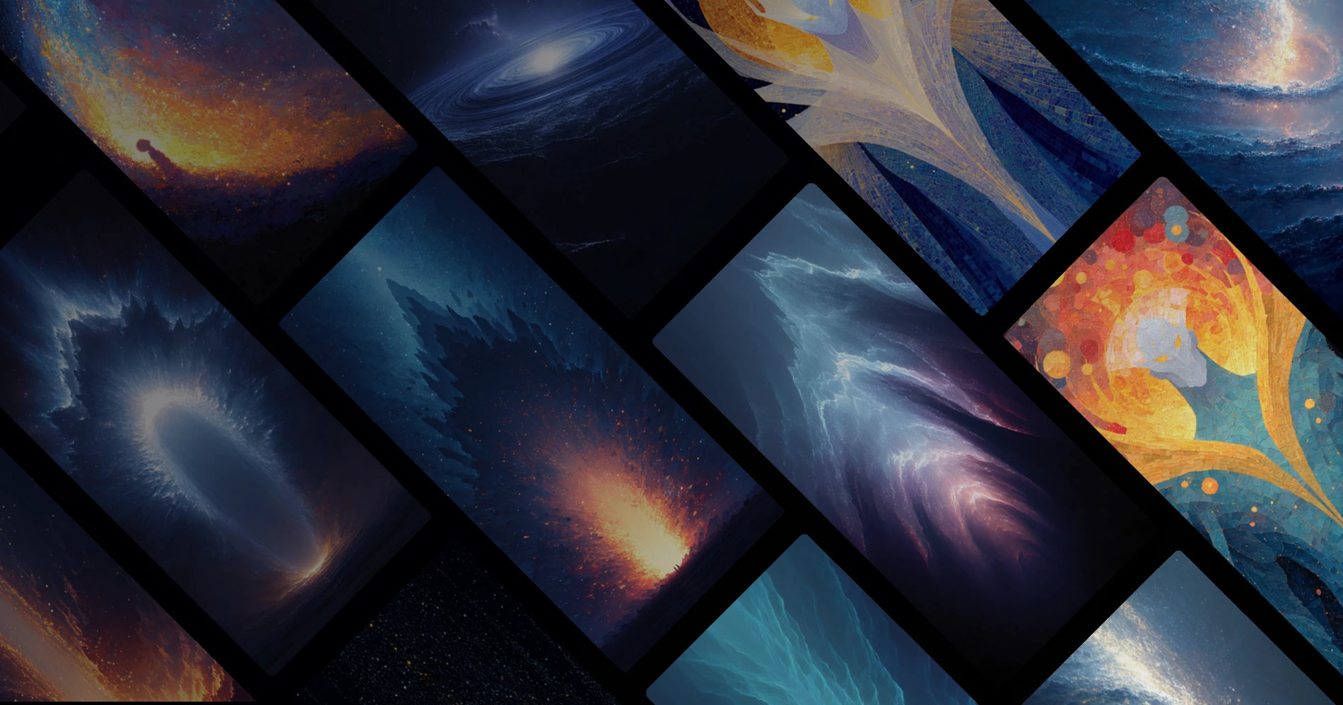 Celestial Deities and Cosmic Light: A Journey Through Galactic Artistry