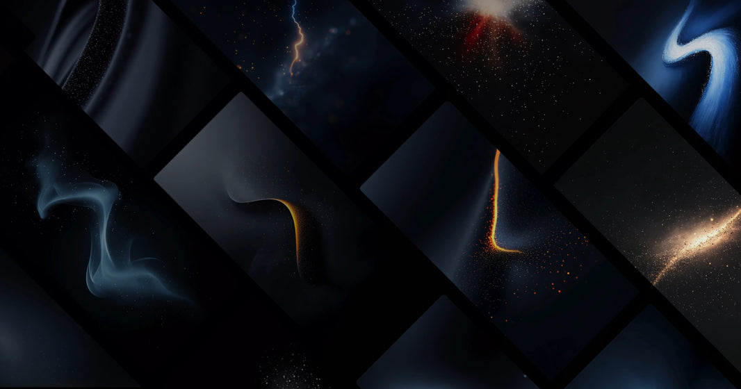 Cosmic Light Trails – Ethereal Space Art Inspired by Stardust and Celestial Motion