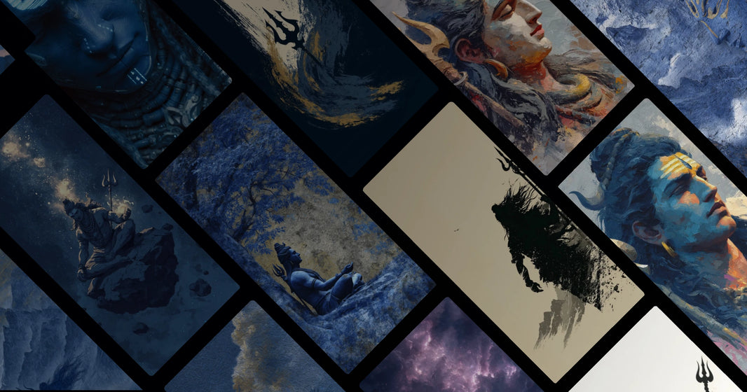 The Divine Blue: Shiva's Presence in Nature and Meditation