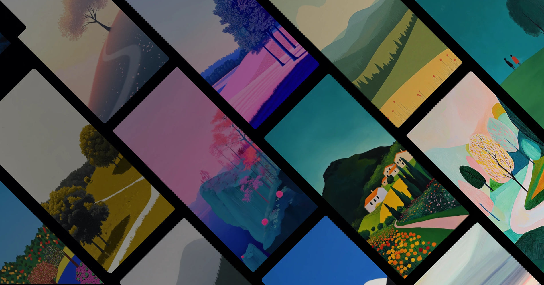 Whispers of Nature: A Journey Through Colorful Landscapes and Emotional Terrain