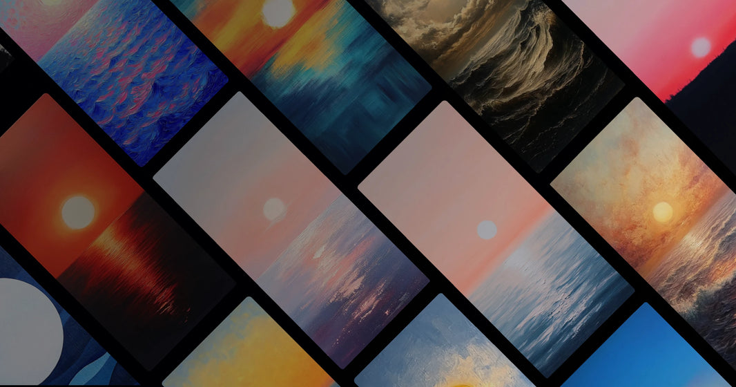 Sunset Over the Ocean: Serene Natural Light and Calm Seascape