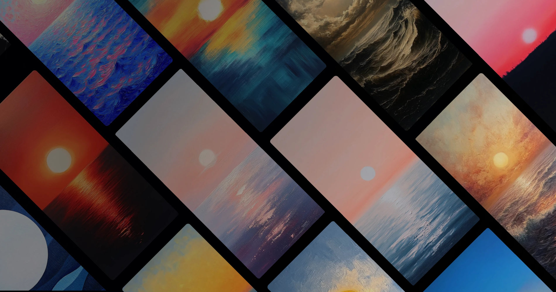 Sunset Over the Ocean: Serene Natural Light and Calm Seascape