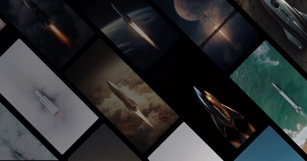 Rocket Ascension: Artistic Depictions of Spaceflight and Human Ambition