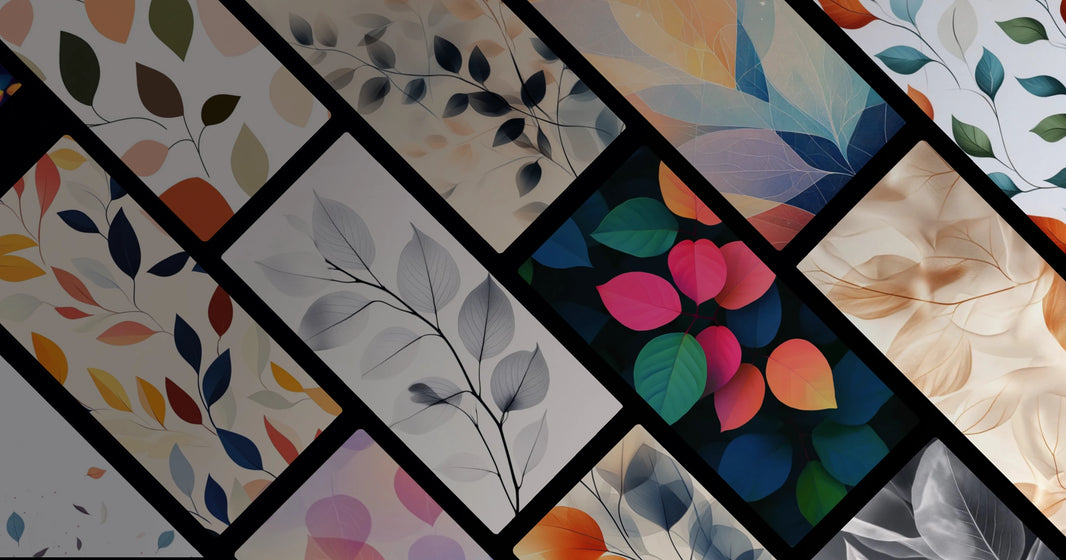 Nature-Inspired Leaf Vein Art: Serene Minimalist Wallpapers for Calm Living