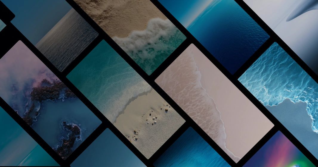 Nature's Quiet Edge: Ocean Meets Land in Serene Visual Harmony