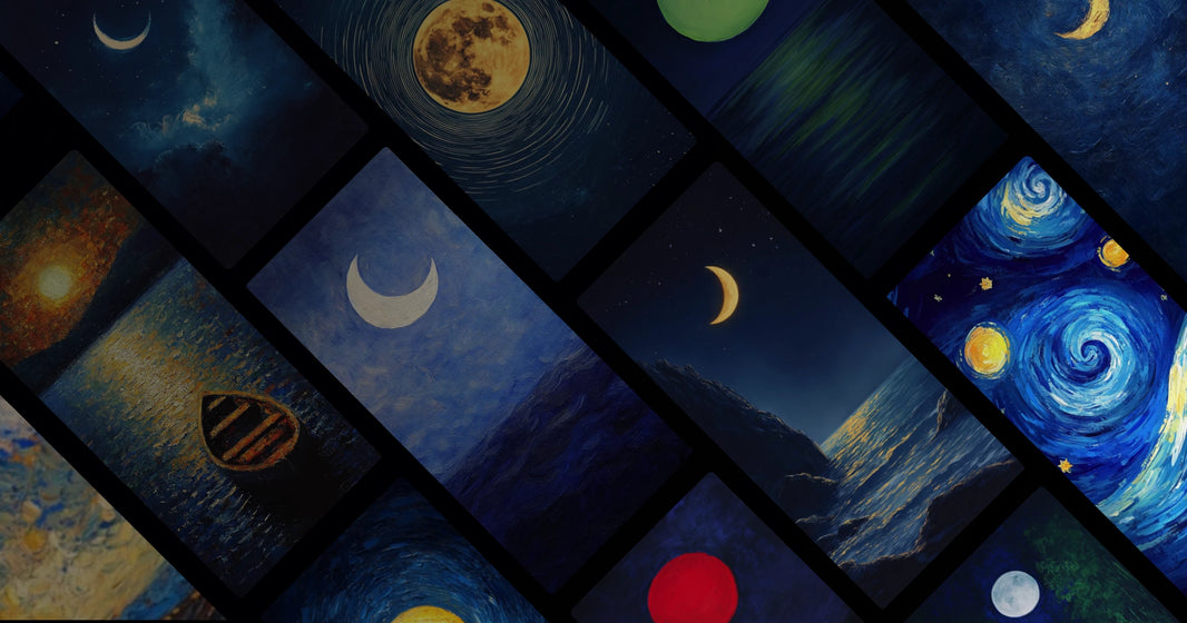 Celestial Serenity: Moonlit Nights and Emotional Landscapes