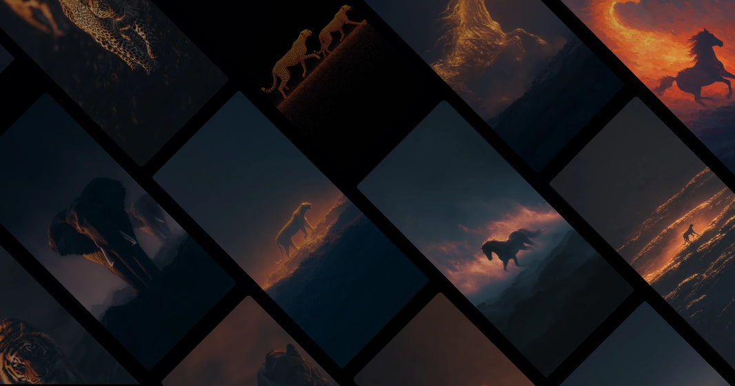 Blazing Motion: Animals and Fire in Dynamic Aesthetic Art