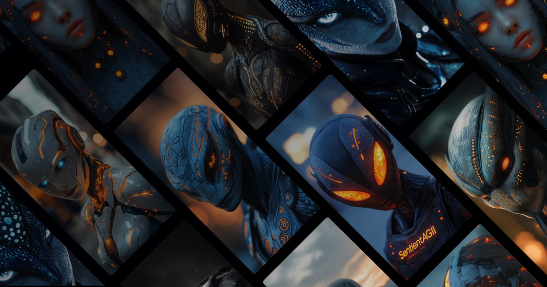 Cyborg and Alien Consciousness: A Visual Exploration of Futuristic Identity