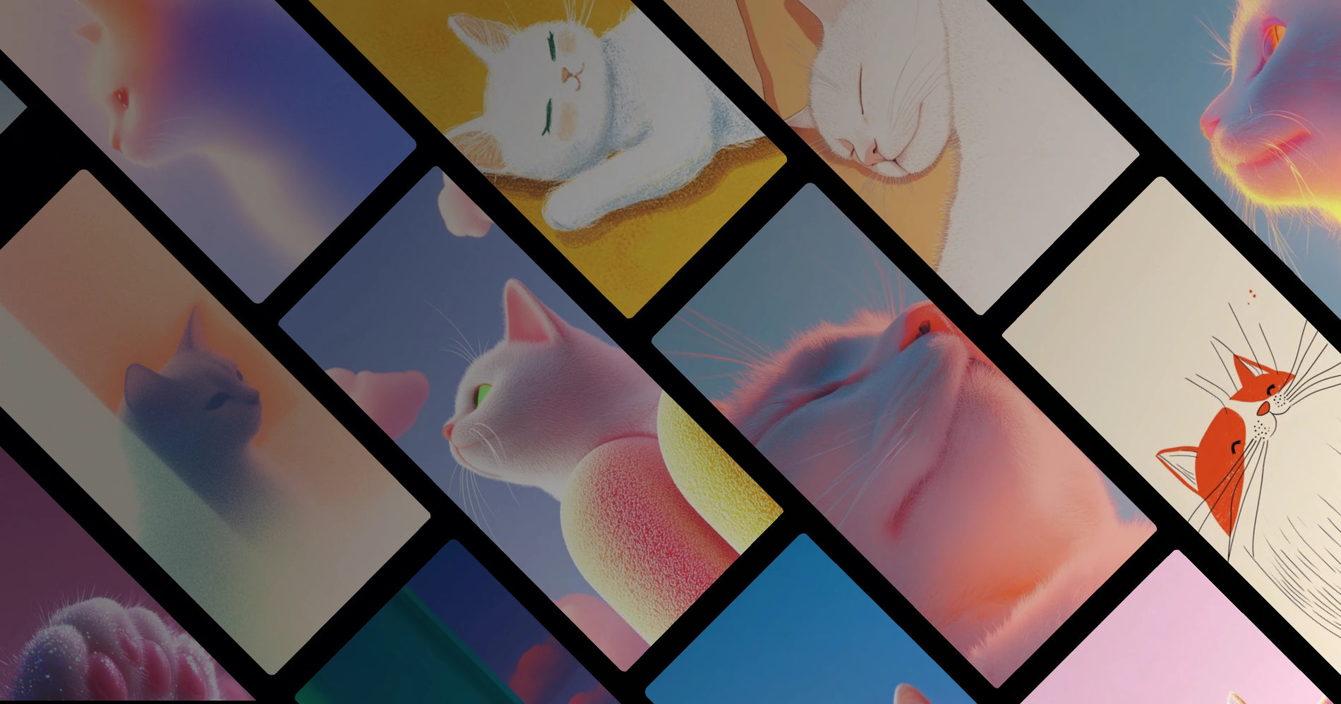 Serene Cat Moments: Peaceful Expressions in Warm Light and Soft Colors