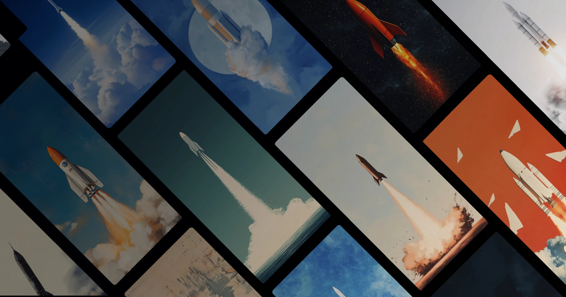 Rocket Launch Art: A Journey From Earth to the Stars in Stunning Visuals
