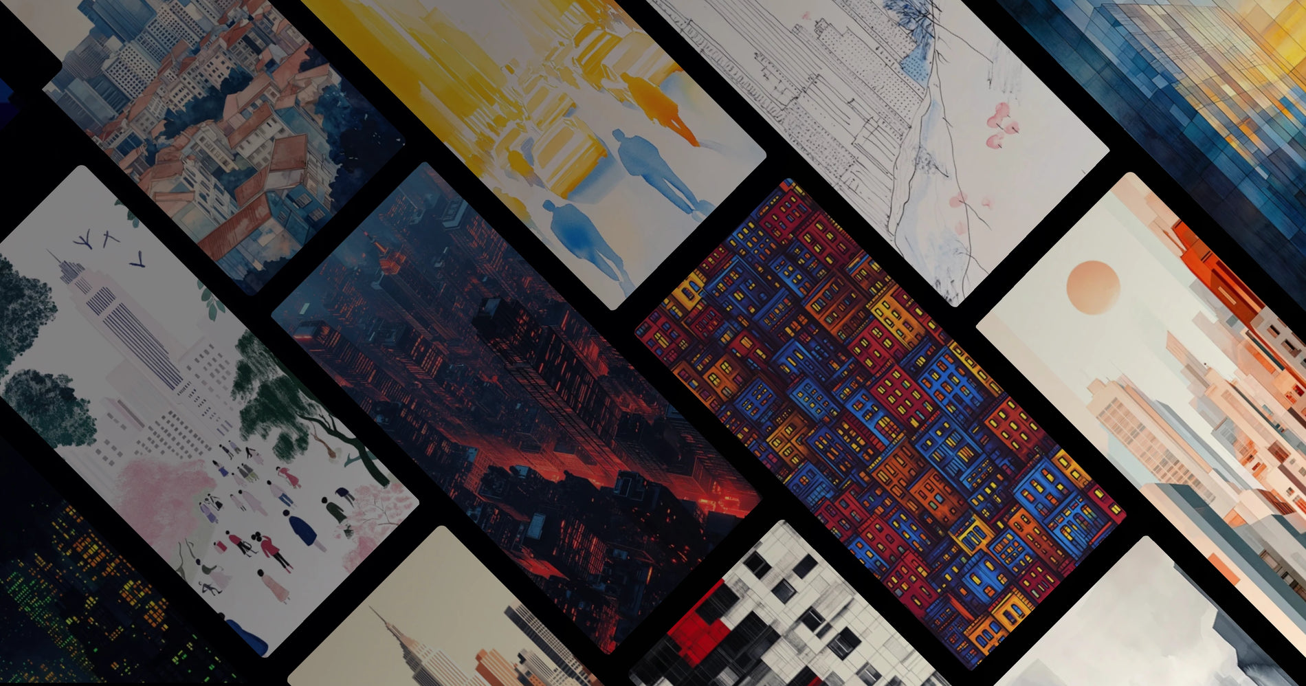 City Lights: An Emotional Journey Through Urban Architecture and Light