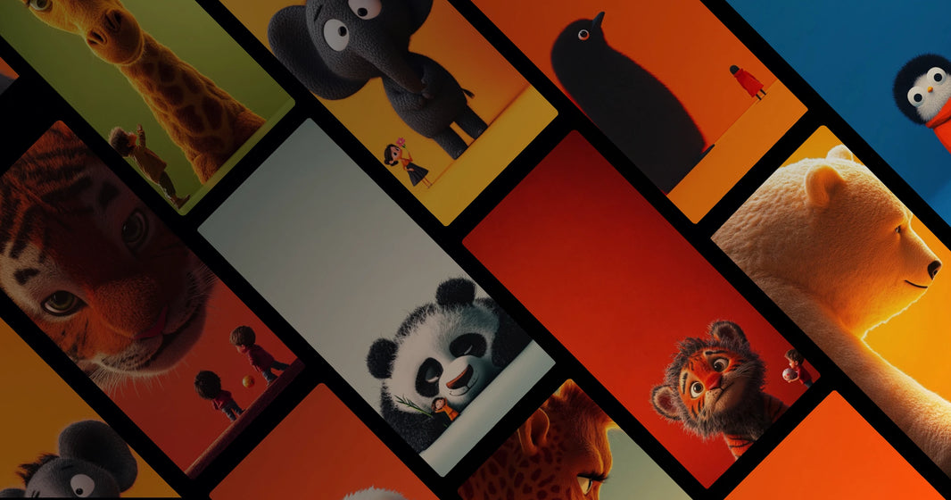 Giant Animals and Tiny Humans: A Whimsical Exploration of Empathy and Scale