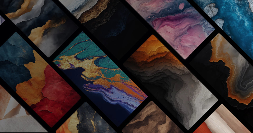 Earth and Ocean Flow Aesthetics: Abstract Natural Textures