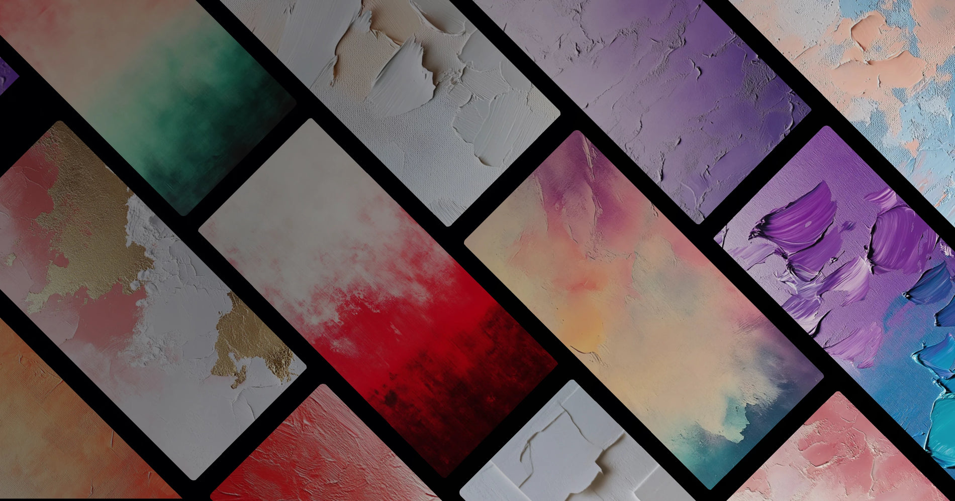 Sensory Color Journey: Abstract Art with Emotional Depth and Textural Layers