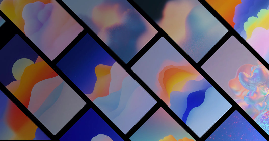 Dreamy Cloud and Light Artwork: Ethereal Color Transitions for Calm and Inspiration