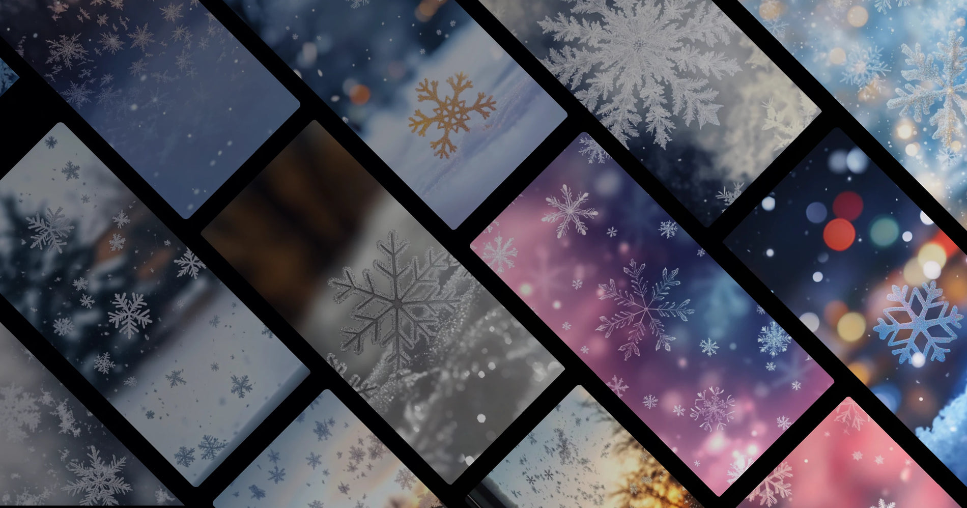 Winter Wonder: Snowflake Art for Calm and Elegant Spaces