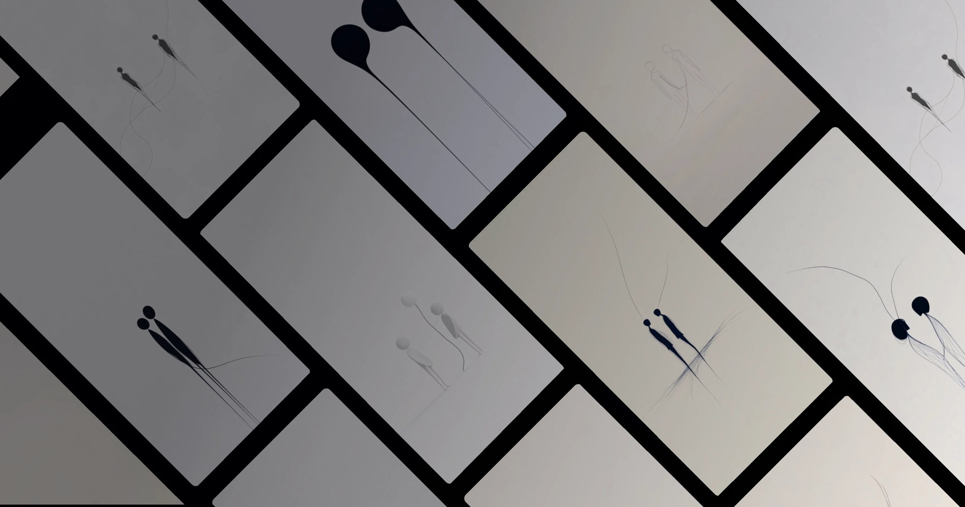 Emotional Minimalism: Figures in Silence and Connection