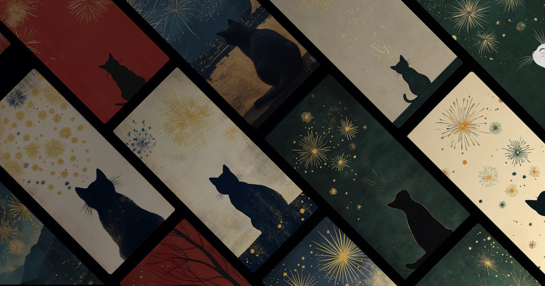 Cats Watching Fireworks: A Moment of Quiet Wonder and Stillness