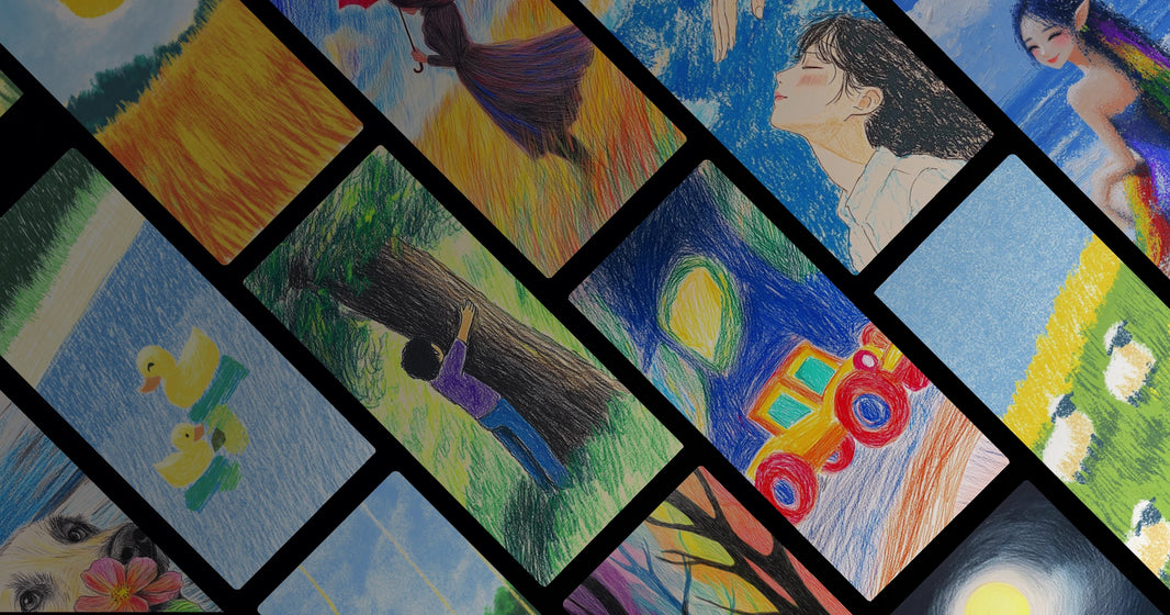 A Journey Through Color and Nature: From Childlike Wonder to Poetic Reflection