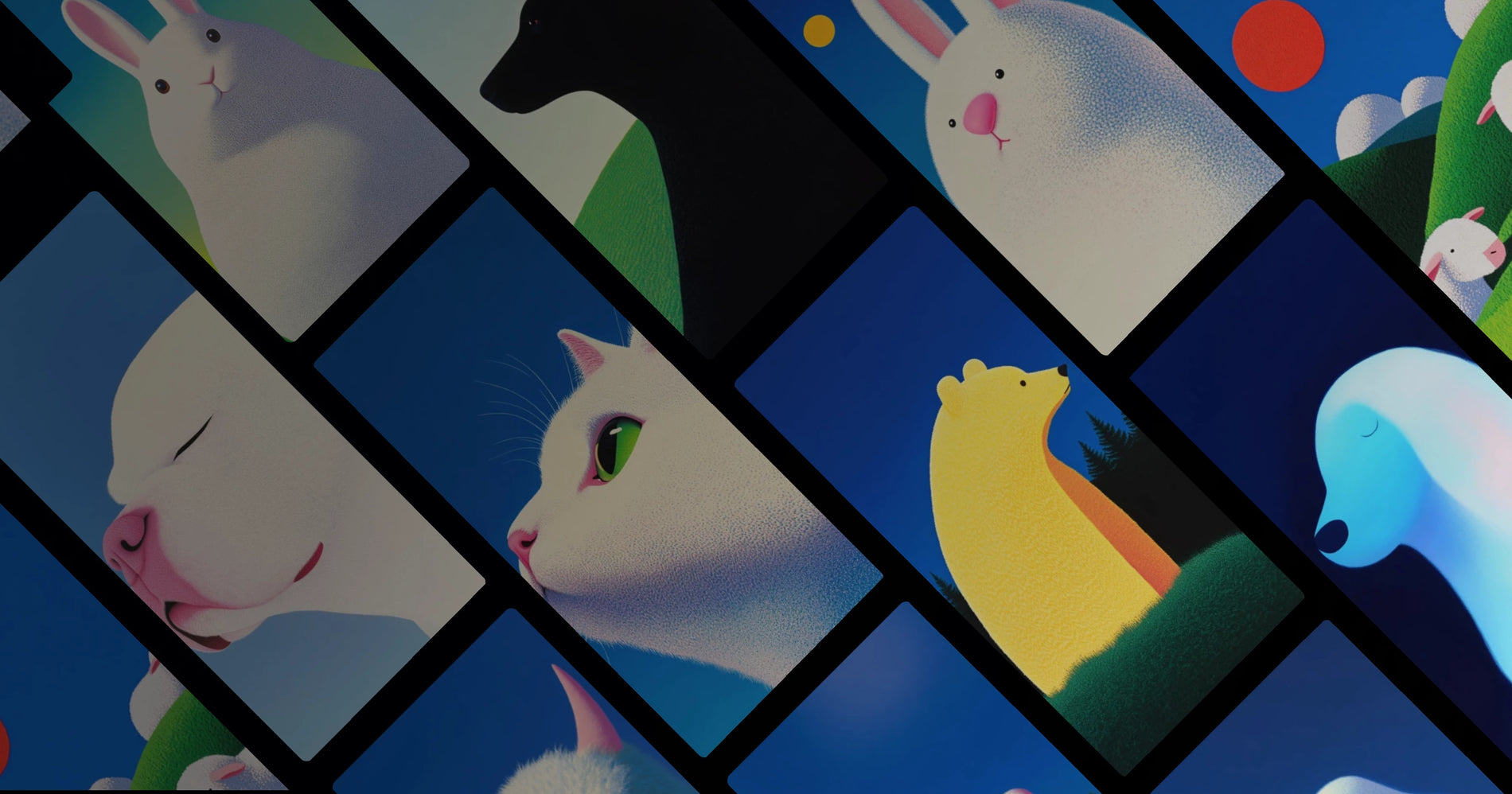 Gentle Creatures in Quiet Landscapes