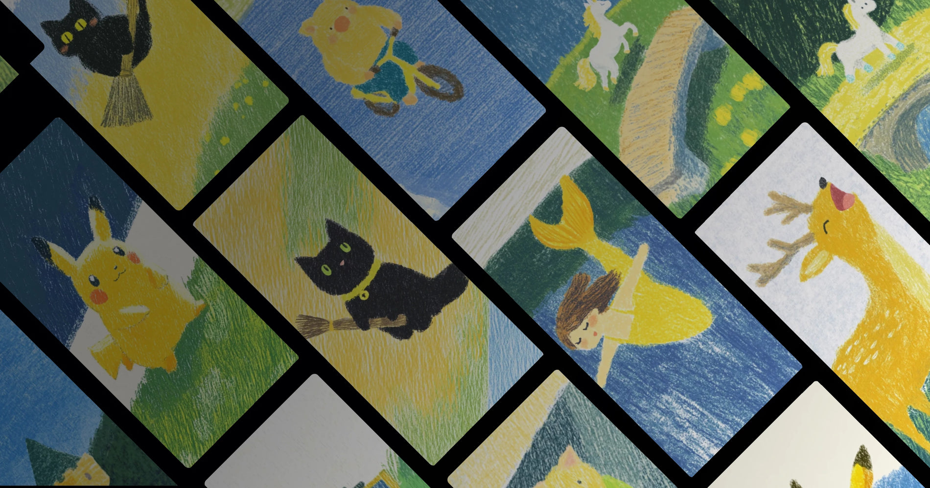 Whimsical Crayon Dreams: A Collection of Gentle Fantasies