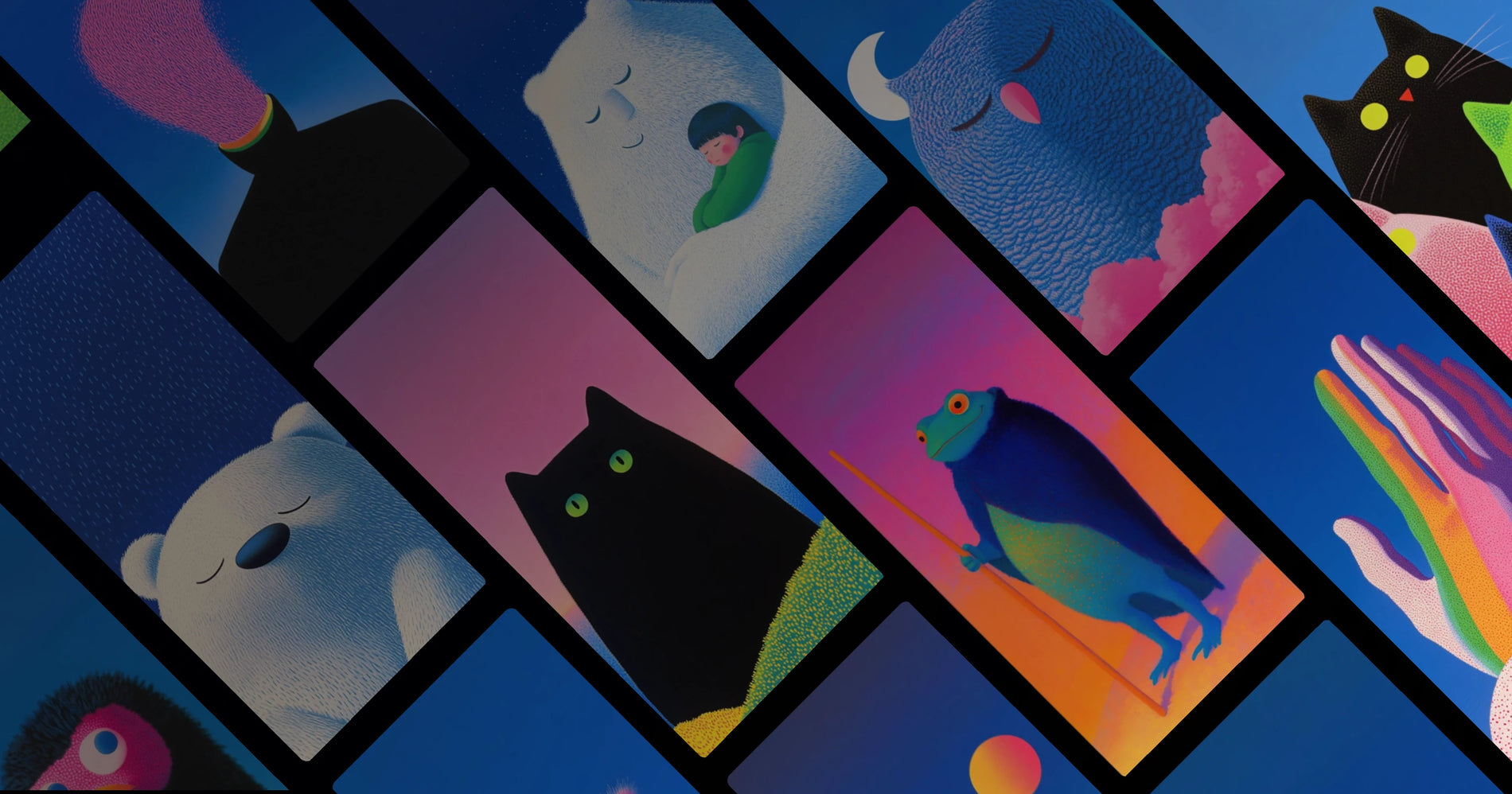 Gentle Night: When Animals Meet Dreams