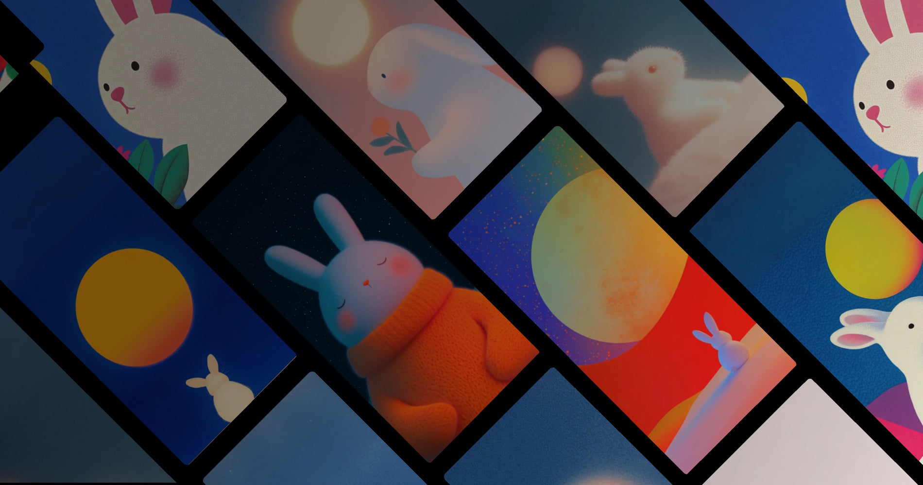 Moon Gazing Bunnies: A Gentle Night Collection