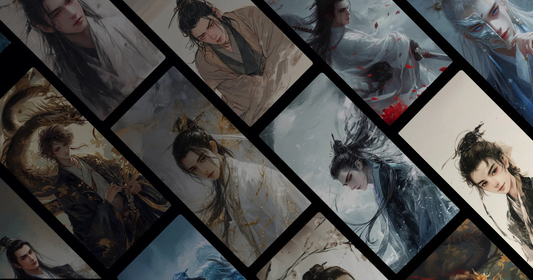 The Ethereal Warrior: A Study in Eastern Elegance