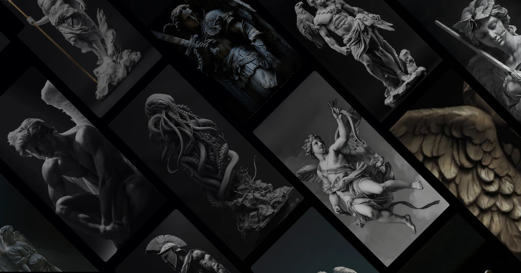 Eternal Stone: Mythological Figures and Divine Forms