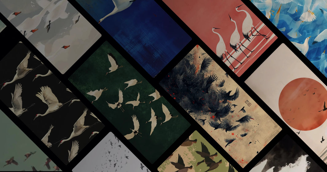 Seven Forms of Flight: Aesthetic Variations of Birds in Sky