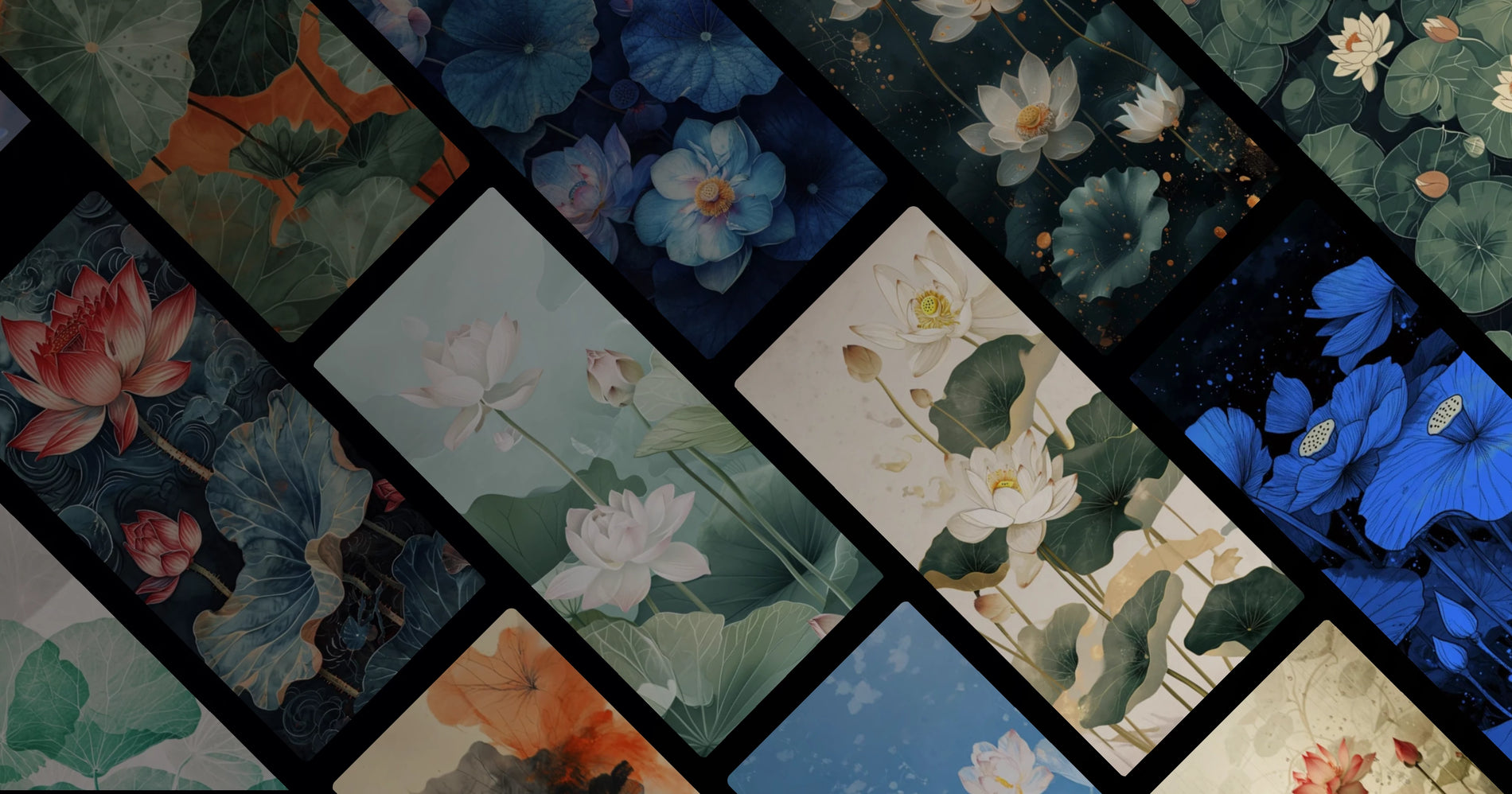 Tranquil Lotus Pond: A Journey into Eastern Aesthetics