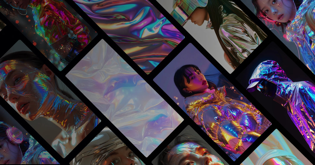 Luminous Reflections: The Cyberpunk Gloss Edit