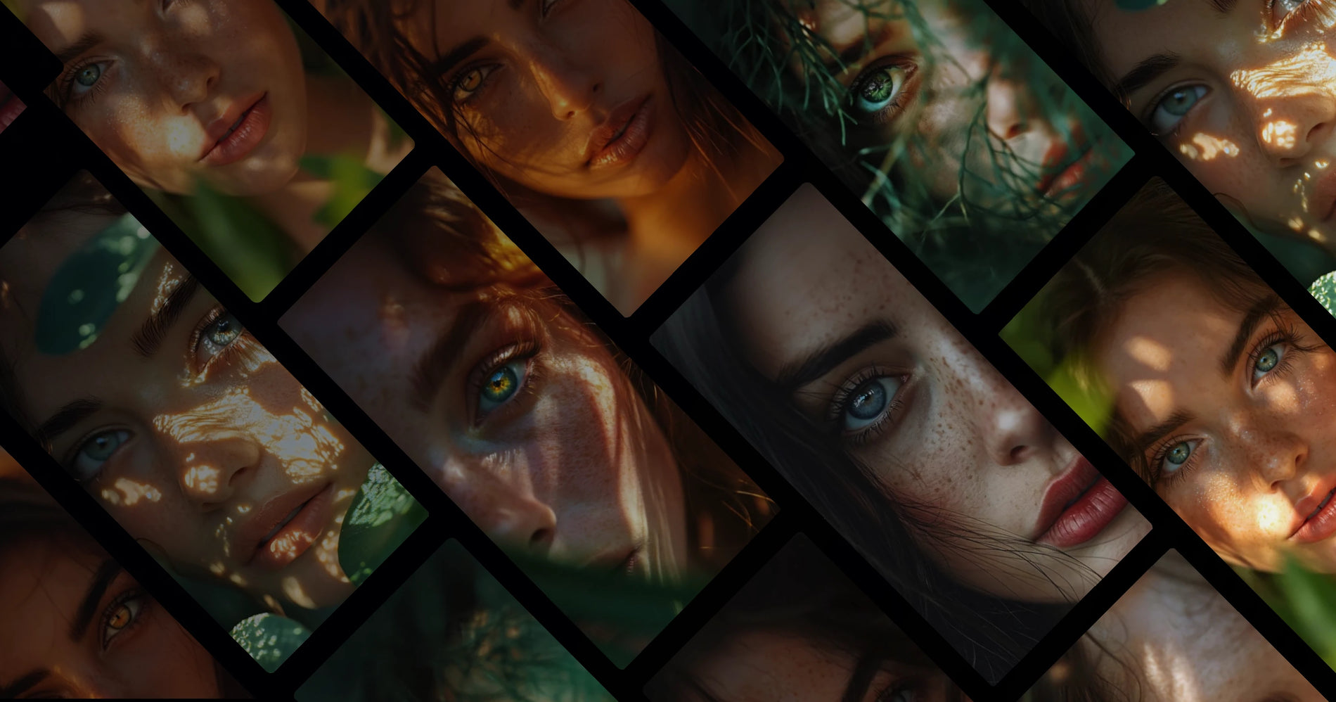 Emerald Eyes and Freckled Skin: A Natural Beauty Portrait