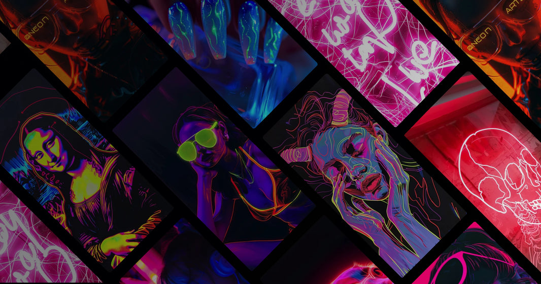 Neon Aesthetics: Cyberpunk Visual Language